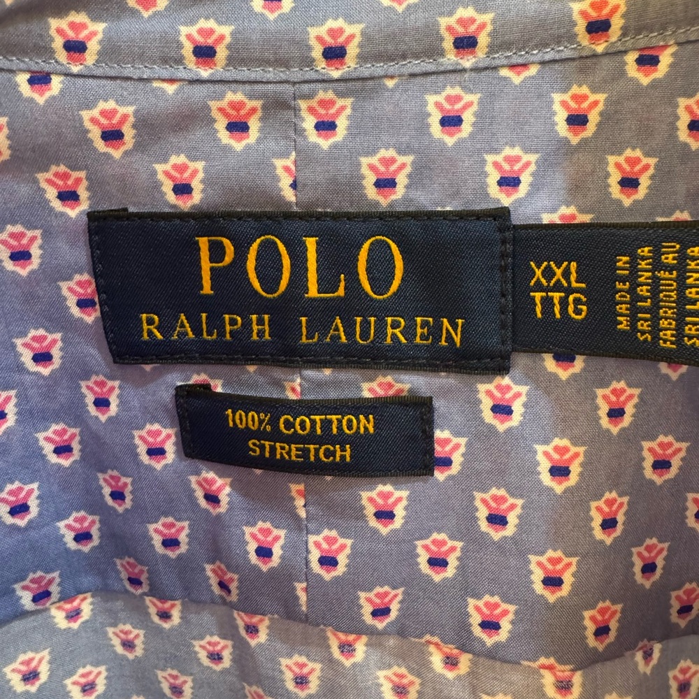 Men’s 2xxl Ralph Lauren polo cotton button up shirt - Picture 2 of 3